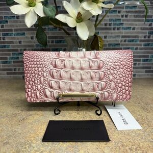 NWT Brahmin Ady Believe pink wallet